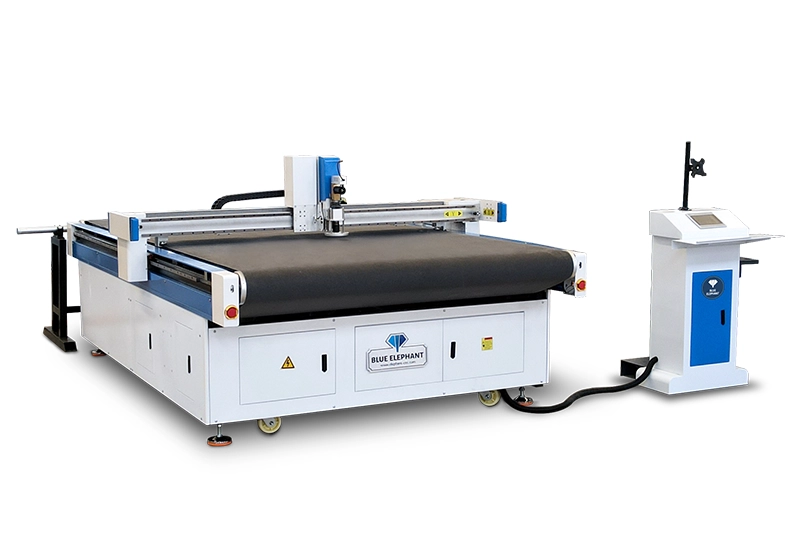 BLUE ELEPHANT Oscillating Knife Cutting Machine